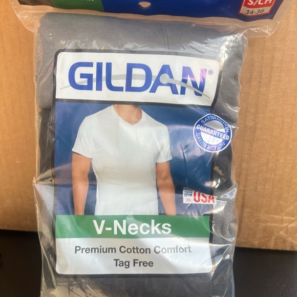 Gildan | Shirts | Gildan Black Vneck Tshirts | Poshmark